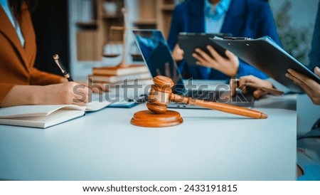 Similar – Image, Stock Photo matter of opinion Woman