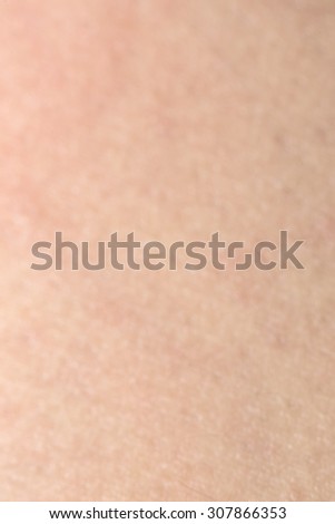 Human skin texture with black hairs on the skin for healthy background concept