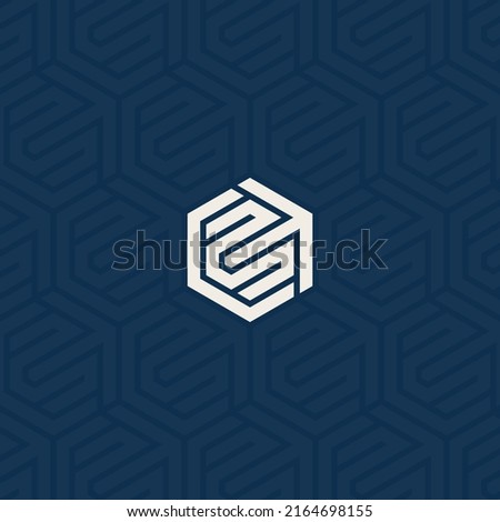 CM, CMT, MC or MCT logo and up arrow symbol with background pattern design