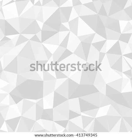 Gray Polygonal Mosaic Paper pattern background, crystal pattern.