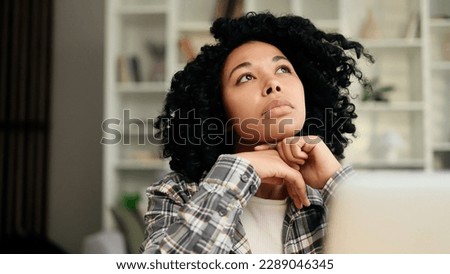 Similar – Image, Stock Photo portrait of a thoughtful man