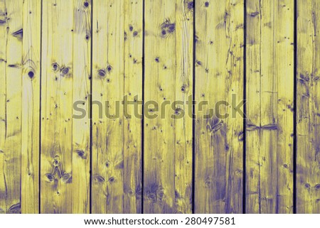 Yellow wood planks