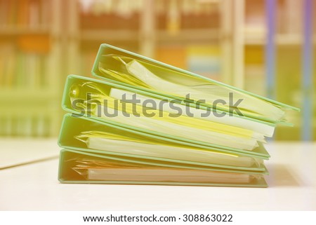Archive files,For filing and searching for documents.