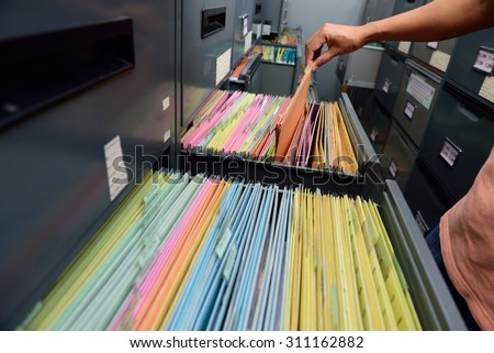 Archive files,office document in load.