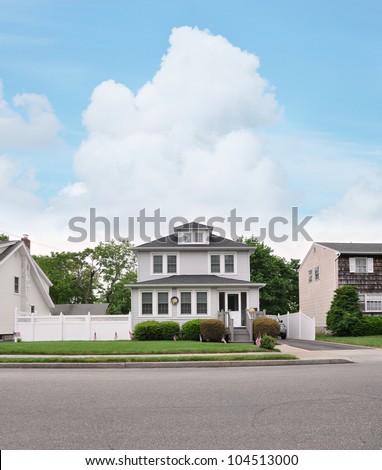 Similar – Foto Bild Fenster mit drei Fahnen