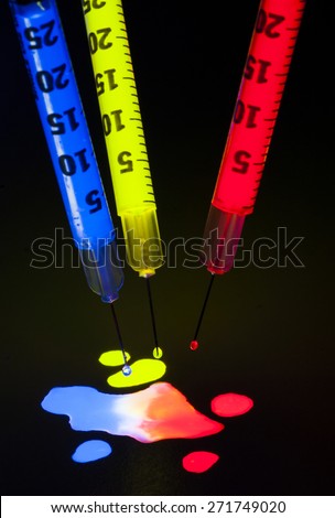 Light Junkie - Glow Stick Juice in Syringes