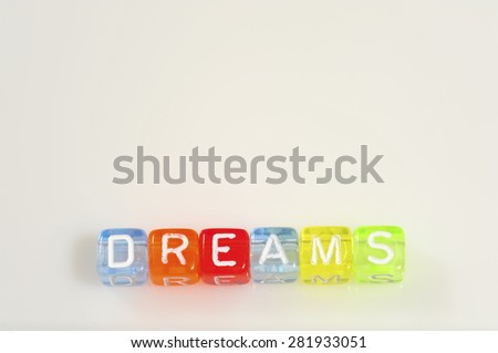 Friendship Term with White Background - Dreams