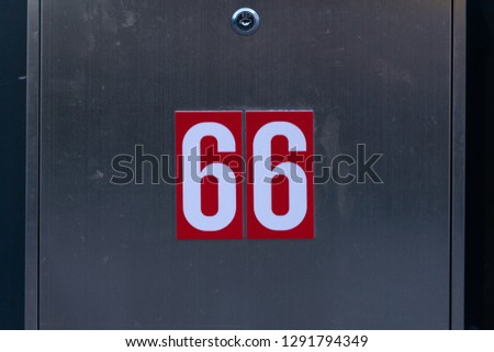 Similar – Image, Stock Photo 66 Door Entrance