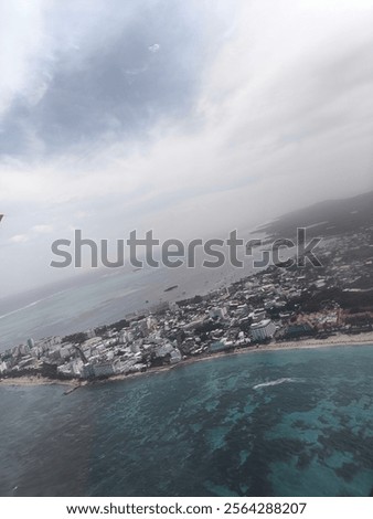 Similar – Image, Stock Photo Sunset at San Andres Island