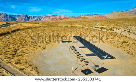 Image, Stock Photo Nature stage Vantage point