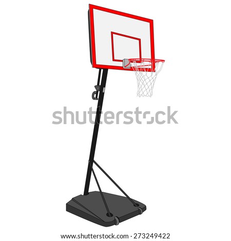 Similar – Image, Stock Photo basketball hoop, street basket in Bilbao city Spain