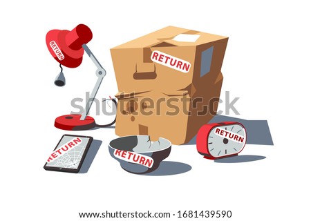 Similar – Image, Stock Photo lamps Logistics