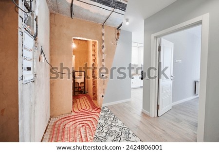 Similar – Image, Stock Photo heating room before.