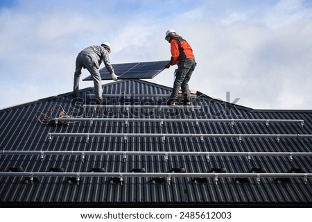 Similar – Image, Stock Photo roof greening