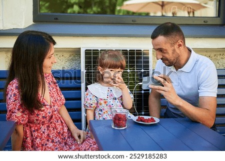 Similar – Foto Bild Erntezeit Kleinkind Frau