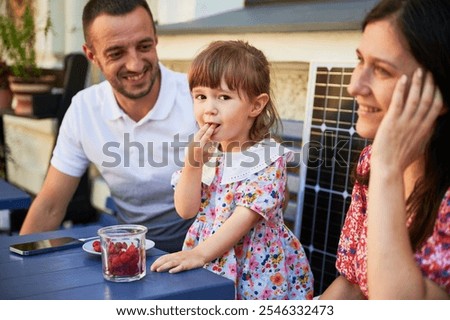 Similar – Foto Bild Erntezeit Kleinkind Frau