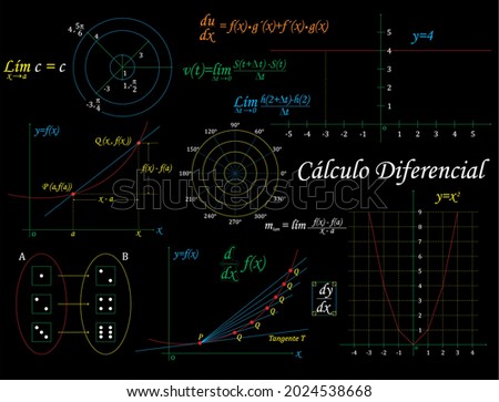 Table of applied mathematics and differential calculus