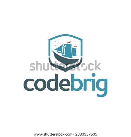 codebrig logo, codeship, boat logo	