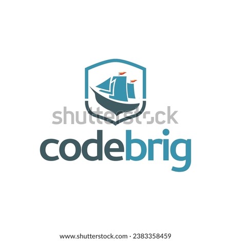 codebrig logo, codeship, boat logo