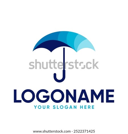 Umbrella Premium Vector Logo Design