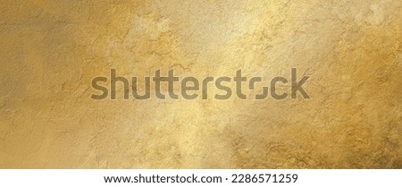 Gold vector texture for cover design, cards, flyers, poster, banner. Bronze paint. Stone backdrop for design. Empty blank for text. Hand drawn golden backdrop. Vintage aged metallic texture.	