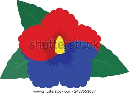 a flower that symbolizes with Republic of Korea's national flag