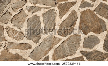 Similar – Image, Stock Photo Irregular facade of an urban building creating a pattern