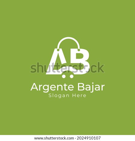 E-commerce Logo | AB Logo Design Logo Template