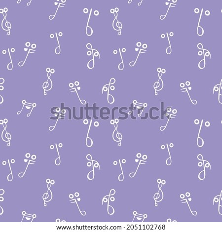 MUSIC BEATS NODES AND NOTES SEAMLESS PRINT PATTERN