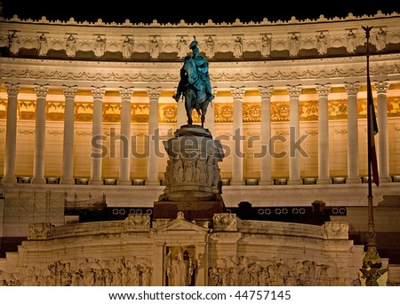 The Piazza Venezia is a piazza in central Rome, Italy. It takes its name from the adjacent Palazzo Venezia, the former embassy in the city of the Republic of Venice. Monument for Victor Emenuel II.