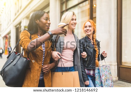 Similar – Image, Stock Photo Laughing woman in Paris