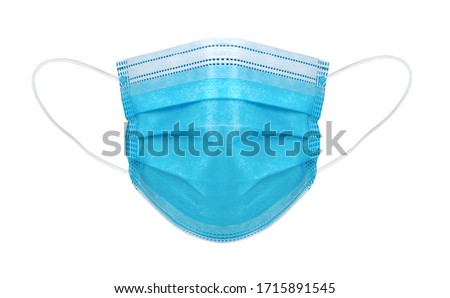 Similar – Image, Stock Photo Respiratory mask / face mask lying on an abandoned bench