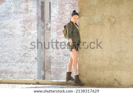 Similar – Image, Stock Photo Lara Woman Jacket