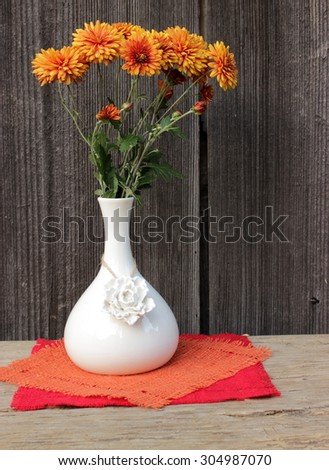 Similar – Image, Stock Photo Flowering Chrysantems