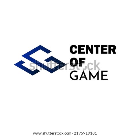 game logo vector. illustration vector of logo game