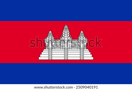 Flag of Cambodia, National Flag