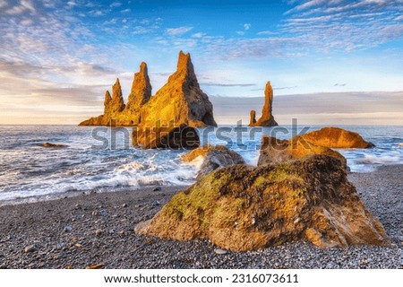 Similar – Image, Stock Photo Iceland Village location