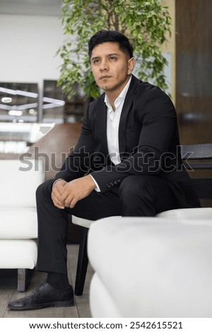Similar – Image, Stock Photo Latin guy with short afro hair