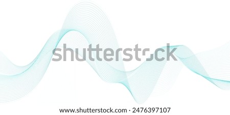 Vector abstract background luxury dynamic wavy lines