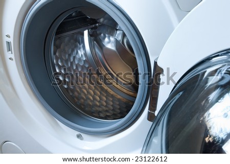 washing machine detail