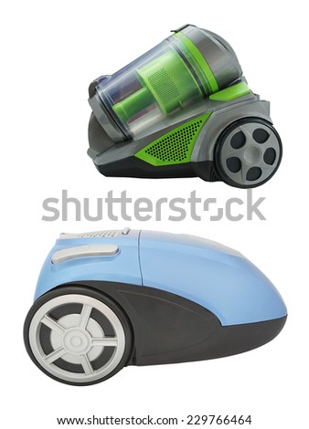 vacuum cleaner isolated under the white background