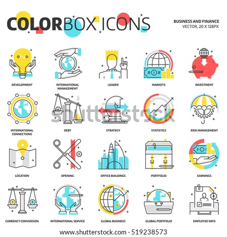 Sweet icons, business and finance concept illustrations, icons, backgrounds and graphics. The illustration is colorful, flat, vector, pixel perfect  for web and print. It is linear stokes and fills