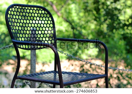 the chair in park