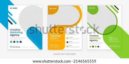 Modern Corporate flyer design template set, business flyer layout editable vector, A4 size company leaflet, pamphlet, poster design
