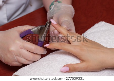 Manicure - nail cutter