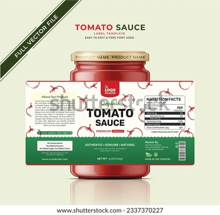 Tomato label sticker with sauce label packaging for high quality premium design,this label use ketchup, red or tomato, hot tomato and juice label,vector file easy to edit free font.