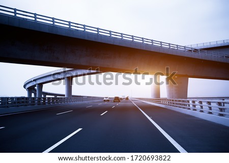 Similar – Image, Stock Photo Steel construction bridge in the port of Hamburg.