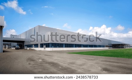 Similar – Image, Stock Photo Parking space management ::: five bicycles and a power bolt basking in the sun on a boring red brick wall