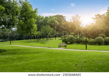 Similar – Image, Stock Photo Park