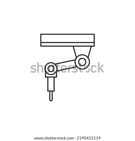 robotic porcess automation vector for website symbol icon presentation